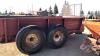 1989 CaseIH 575 T/A manure spreader, 300 bushel cap, single beater, 11.00-20 tires, DBL floor chain, 540 pto, s/n 0330210, J133 - 4