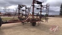 31ft Morris cultivator with 3 bar harrows, J143