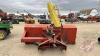 9ft Farm King 3pt snow blower, dbl auger, hyd chute, 1000 PTO, s/n 9060190, J59 - 4