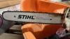 Stihl M5 211 chain saw in case, J36 - 4