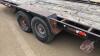 1994 Real Industries 24ft t/a flat deck trailer, VIN# 2R9G8LC20R1020428, J59, Owner: Lonnie D Studer, Seller: Fraser Auction_____________ *** tod - office trailer*** - 5