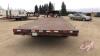 28ft Shop Built triple axle gooseneck flat deck trailer, VIN# Homemade, J164 Owner: Harold J Tolton, Seller: Fraser Auction_________________, ***TOD - office trailer*** - 3