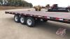 28ft Shop Built triple axle gooseneck flat deck trailer, VIN# Homemade, J164 Owner: Harold J Tolton, Seller: Fraser Auction_________________, ***TOD - office trailer*** - 6