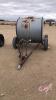 250gal water tank on 4 wheel Versatile trailer, J159