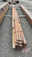 1x2in tube (assorted lengths up to 24ft) approx 44 sticks