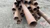 2in OD tube (assorted lengths up to 12ft) approx 50 sticks - 3