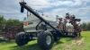 40ft Bourgault 8810 with Bourgault 5350 air cart, s/n37525AS-04 (cart), s/n362273CU-03 - 8