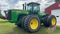 1997 JD 9100 4WD Tractor, s/nRW9100S001266