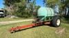 950 gal green poly tank on s/a dolly - 2