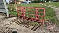 9ft Manure fork with mounts to NH TV140