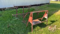 (3) Steel saw horse/racks (A)