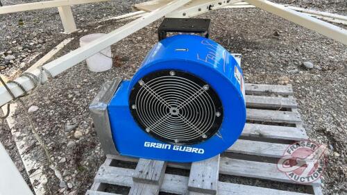 Fan 8, Grain Guard Aeration Fan, 3.5HP, s/n201013774