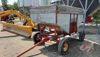 Farmec 181 galvanized gravity wagon