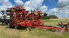 2011 50ft Bourgault 8810 seeder and 2009 6450 Bourgault 3 meter/4 compartment air cart, (tillage) s/n40501CU-04, (cart) s/n39696AS-15 - 2