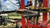 2011 50ft Bourgault 8810 seeder and 2009 6450 Bourgault 3 meter/4 compartment air cart, (tillage) s/n40501CU-04, (cart) s/n39696AS-15 - 6