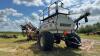 2011 50ft Bourgault 8810 seeder and 2009 6450 Bourgault 3 meter/4 compartment air cart, (tillage) s/n40501CU-04, (cart) s/n39696AS-15 - 17