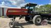 2006 Hesston 9240 SP swather, 1386 hrs showing, s/nHR92284 - 13