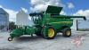 2013 JD S670 SP combine, 1199 rotor hrs showing, 1780 eng hrs showing, s/n1H0S670SAD0757667 - 2