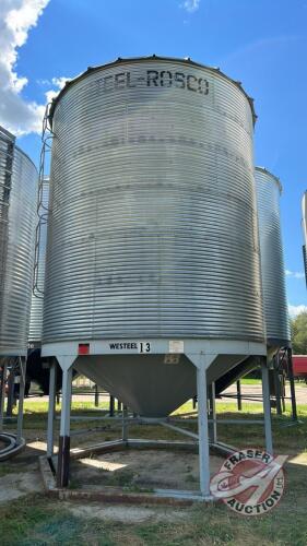 Bin 13, 2250 bushel Westeel Roscoe bin, s/n95477