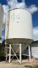 Bin 28, 1900 bushel Metal Industries hopper bottom bin on legs