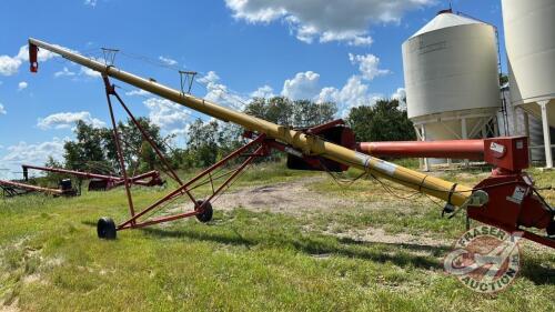 Westfield MK100-61 PTO Swing Hopper Auger, s/n144015