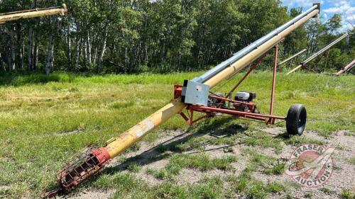 Westfield 8x31 auger with 13HP Honda ES engine, s/n89152