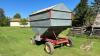 250 Bushel Kendon galvanized gravity box - 6