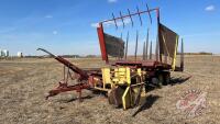 NH 1033 Stackliner square bale picker, s/n8452