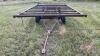 4-wheel farm wagon with 18ft x 10ft pipe deck - 2