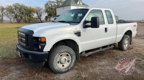 2008 Ford F-250 4x4 Superduty XL super cab, 193,725 showing, VIN#1FTSX21588EE34353, Owner: Richard W Lee, Seller: Fraser Auction __________________