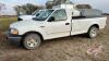 2001 Ford F-150 XL 2WD reg cab truck, 174,674 showing, *SAFETIED* VIN#2FTZF17231CA05982, Owner: Richard W Lee, Seller: Fraser Auction_______________