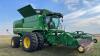 JD S680 SP combine with JD 615P pickup header, 2046 rotor hrs, 2632 eng hrs, s/n1H0S680SHC0746806 - 4