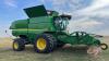 JD S680 SP combine with JD 615P pickup header, 2046 rotor hrs, 2632 eng hrs, s/n1H0S680SHC0746806 - 5