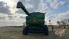 JD S680 SP combine with JD 615P pickup header, 2046 rotor hrs, 2632 eng hrs, s/n1H0S680SHC0746806 - 8