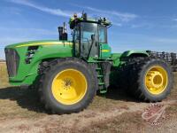 JD 9230 4WD tractor, 2910 hrs showing, s/n1RW9230PLAP022425