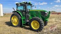 JD 6190R MFWD tractor, 1687 hrs showing, s/n1RW6190RLED012088