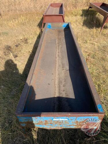 Miami Welding metal feed trough (blue)