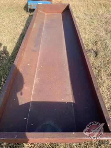 Metal trough feeder (Brown)