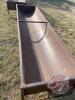 Metal feed trough (round bottom)