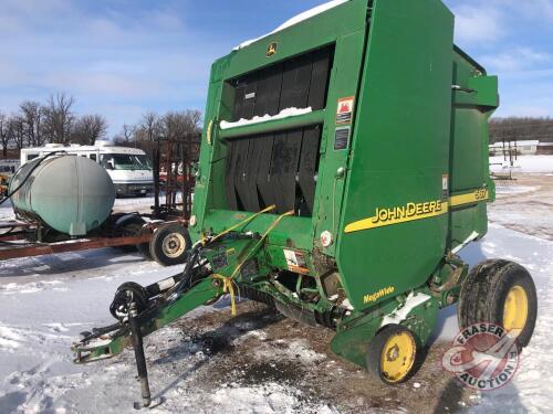 JD 567 Mega Wide RND Baler, K57, s/n500567X189662 ***Monitor - Office Shed***