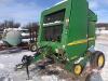 JD 567 Mega Wide RND Baler, K57, s/n500567X189662 ***Monitor - Office Shed***