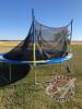 14ft trampoline with netting, K38 - 2