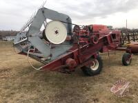 16ft Case IH 4000 SP Swather, s/n1310000C009151, K43 ***Keys-office trailer***