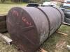 500-gal steel water tank, K38,