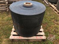 173ftx22inW rubber conveyor belting - 1/4in thickness, K38,