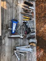 Box - wrenches, and other misc tools, K38,