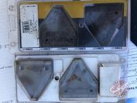 sickles, hold downs, bolts for guards and sickle bolts for a NH cutter, K35,