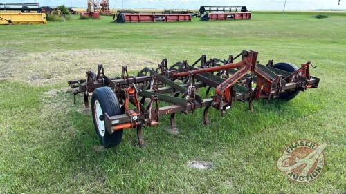 10ft Glencoe 3pt cultivator with 3-bar harrows, s/n26205