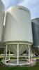 BIN #5, 5300 Bushel Meridian Grain Max hopper bottom bin on DBL skid, Bin s/n6220131044165, Fan s/n36H529X121G, BINS MUST BE REMOVED BY SEPTEMBER 1, 2023