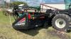 Westward M155 Dual Direction SP swather, 742 Eng hrs showing, 621 Cutting hrs showing, s/n223348, - 4